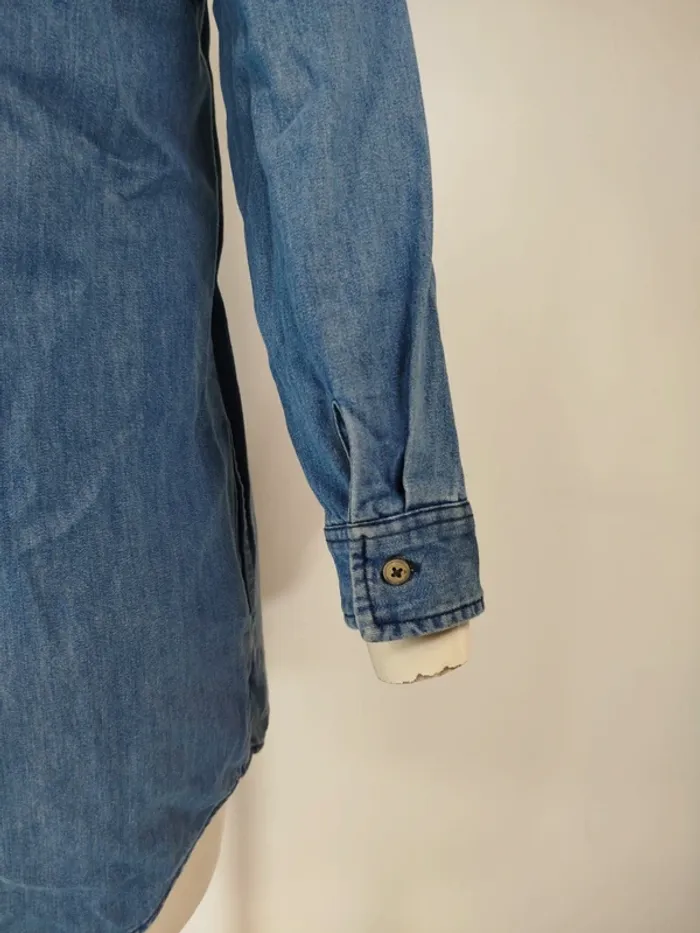 Tunique en jean - Mango taille S A172 - photo numéro 11