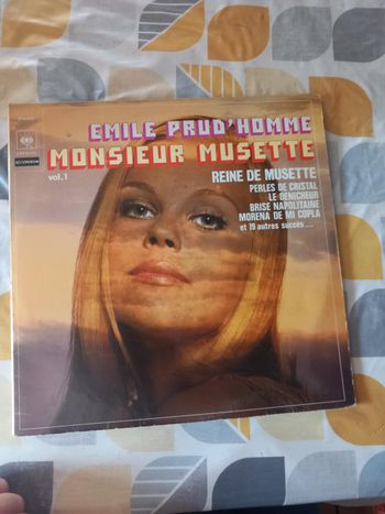 Coffret 2 33T Emile Prud'homme monsieur musette