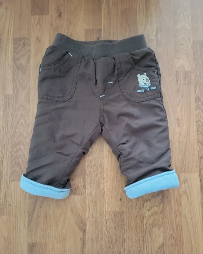 Pantalon bébé garçon winnie l'ourson