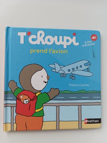 Livre T'choupi prend l'avion histoires a lire et à écouter