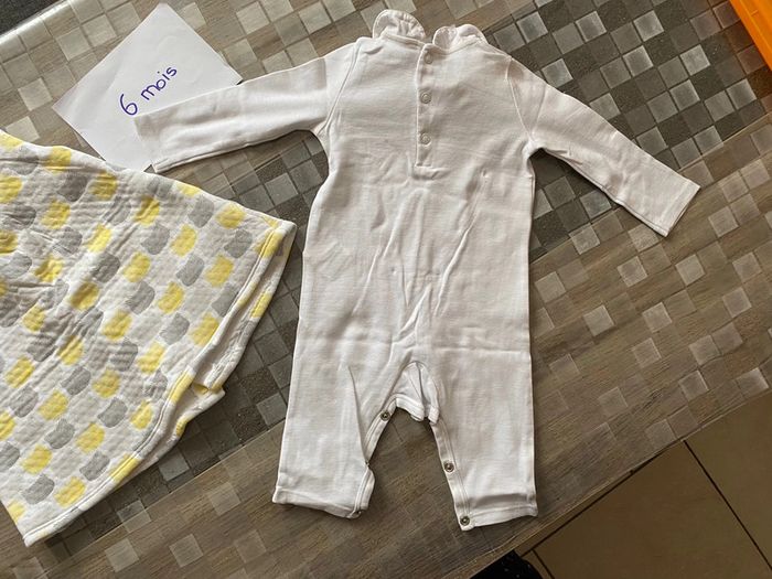 Ensemble robe et combinaison 6 mois fille obaibi - photo numéro 5