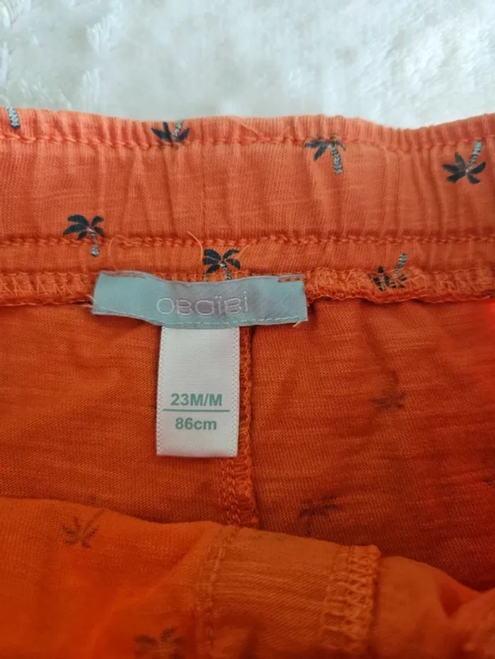 Lot de 4 shorts 23 mois 86cm obaïbi - photo numéro 8