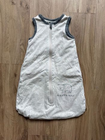 Gigoteuse turbulette Lupilu 0 6 mois très bon état blanc bébé garçon fille enfant