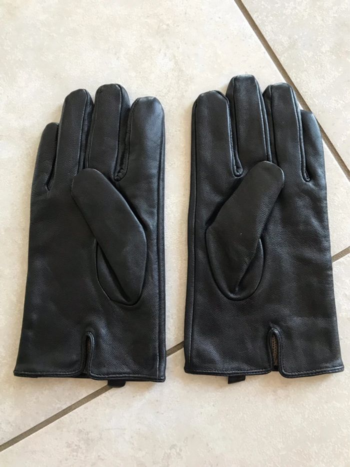 Gants cuir homme - photo numéro 2