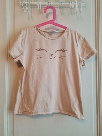 T-shirt Beige H&M taille  8-10 ans