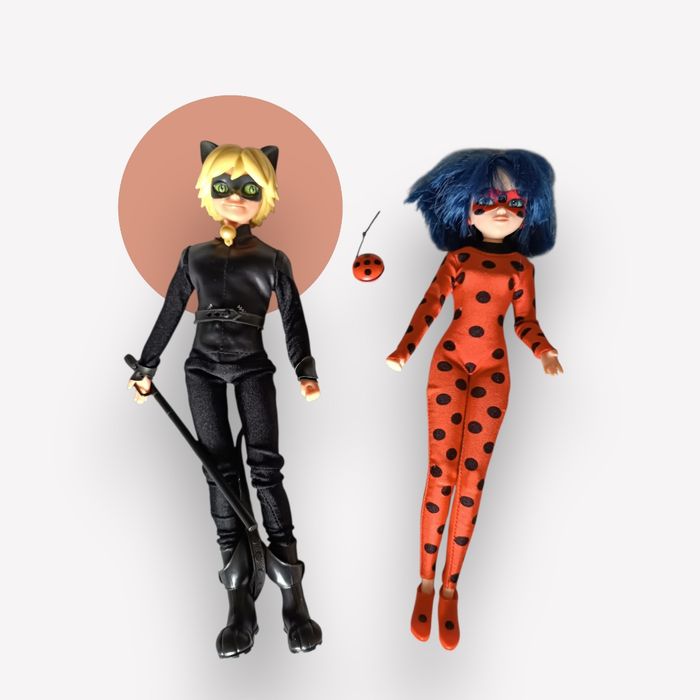 Poupées Ladybug & Chat Noir – Miraculous