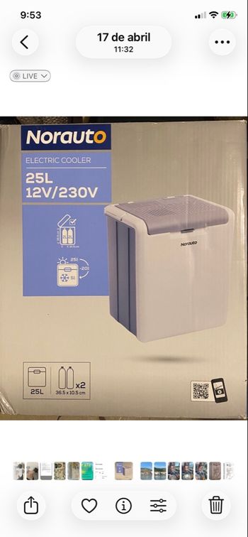 Réfrigérateur électrique pour le camping ou la voiture