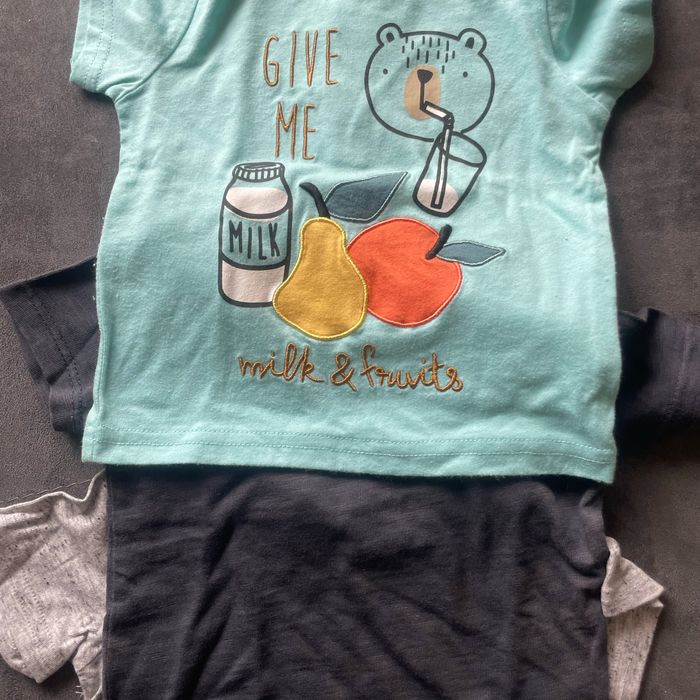 Lot t-shirt bébé - photo numéro 2