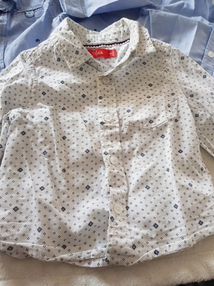 Lot de 3 chemises garçon 6 mois - photo numéro 2