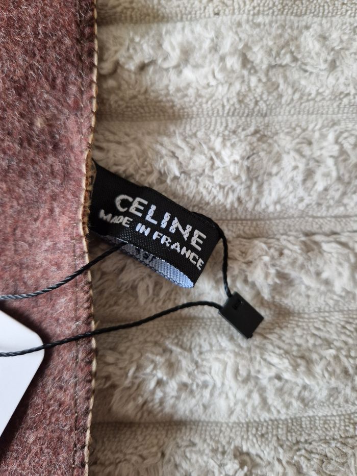 Écharpe Céline chocolat - photo numéro 5