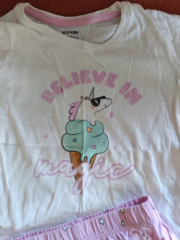 Pijama été licorne - photo numéro 3