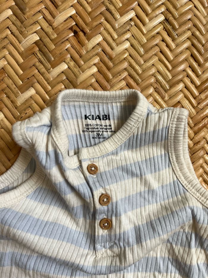 Combishort bébé garçon 3 mois kiabi - photo numéro 2