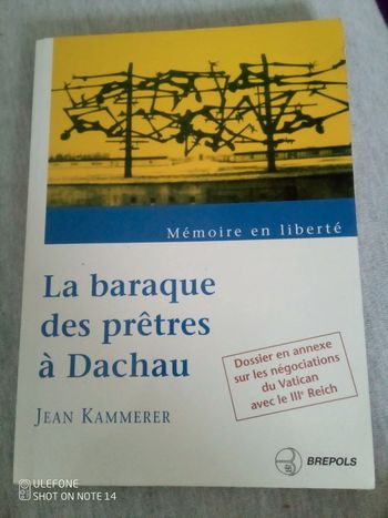 La baraque des prêtres de Dachau Jean kammerer