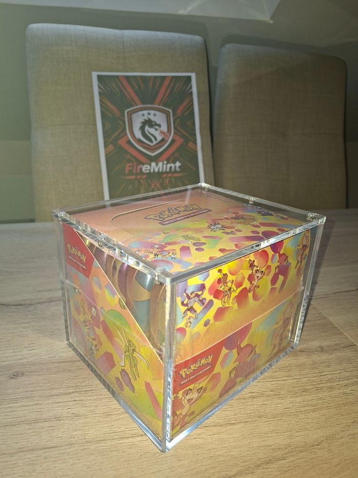 Protection acrylique display mini tin ×10 pokemon aimants puissant 8mm FireMint - photo numéro 5