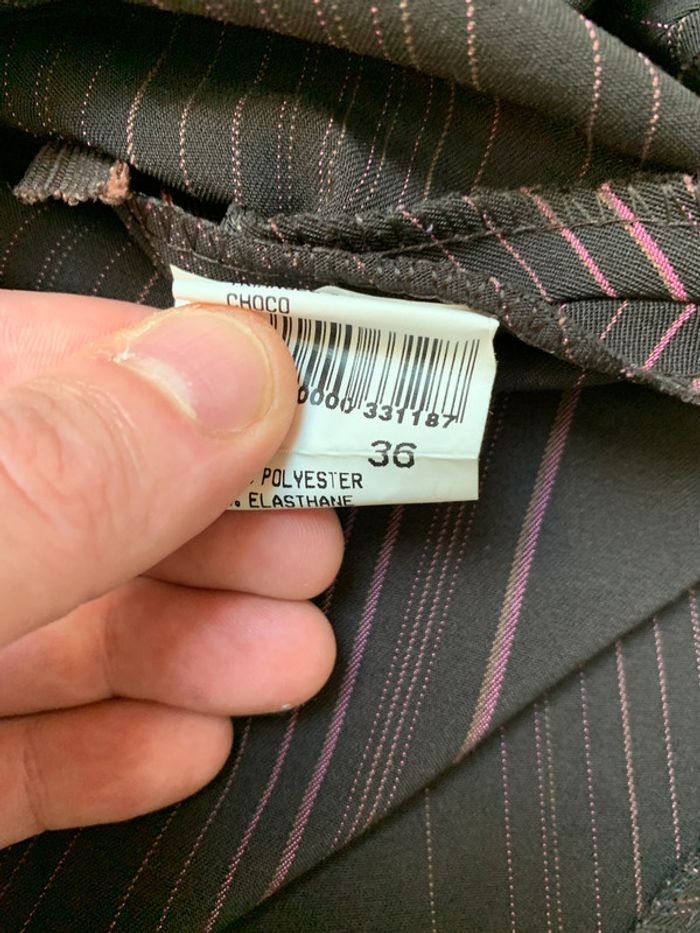 Jupe mi-longue Pourquoi Pas Taille 36 - photo numéro 4