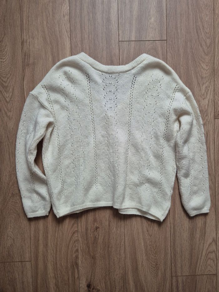 Gilet blanc oversise promod - photo numéro 3