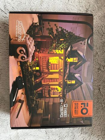 Funwhole - Lumibricks - FH-9001 Cabane en Bois - LED 2097 pcs