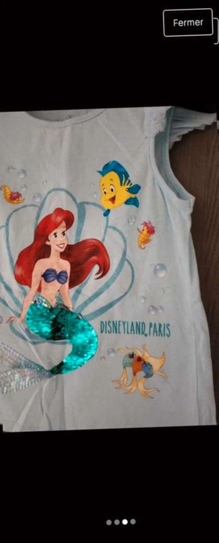 Tshirt disney ariel - photo numéro 3