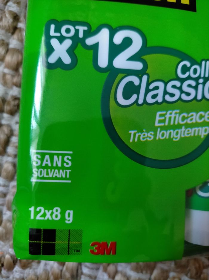 Lot bâtons de colle stic Scotch - photo numéro 3