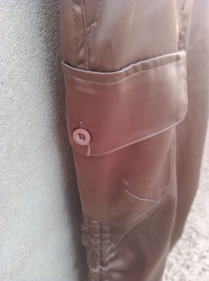 Pantalon cargo satiné - photo numéro 4