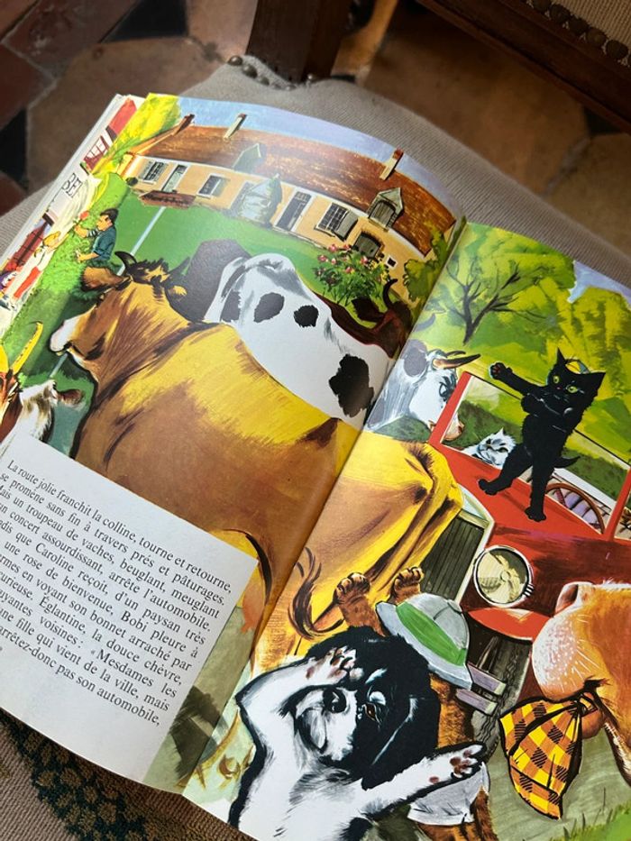 Recueil ancien vintage Les Aventures de Caroline livre bd album Pierre Probst blanc - photo numéro 6