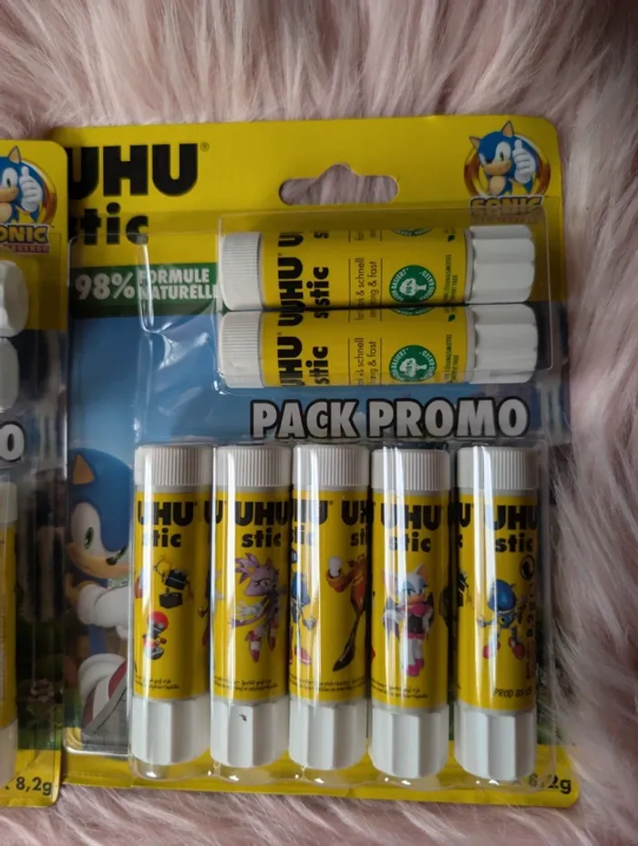 Lot de 2 paquets de 7 tubes de colle uhu neuf - photo numéro 2