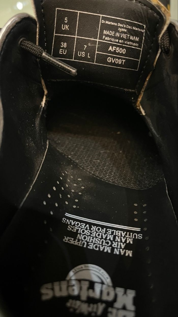 Dr Martens 1461 argenté - photo numéro 9