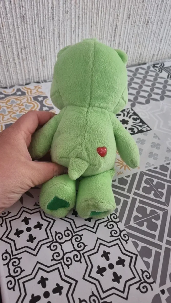 Peluche bisounours vert - photo numéro 11