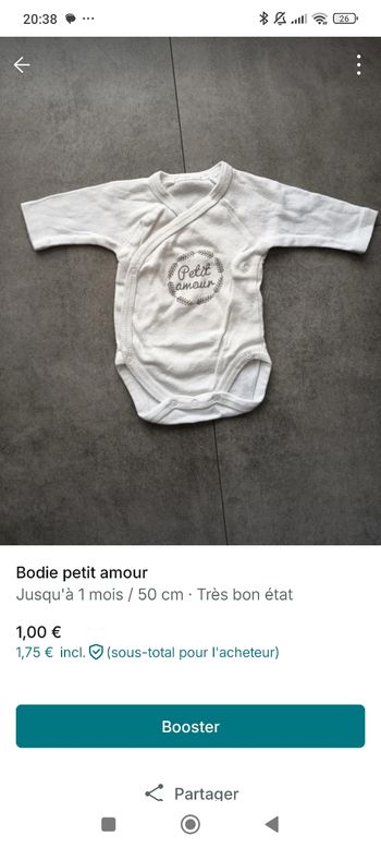 Bodie petit amour 