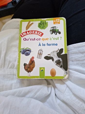 Livre imagier de la ferme