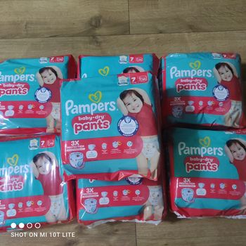 Couches pampers pants 