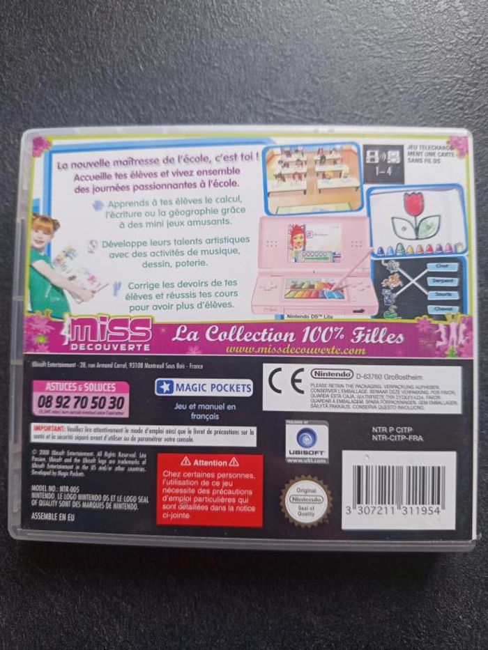 Nintendo - DS - Léa - Passion maîtresse d'école - photo numéro 2