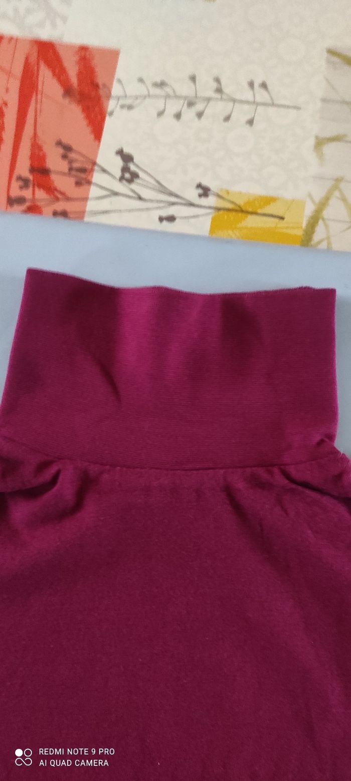 Tee-shirt à manches longues et col roulé Tissaia 5 ans - photo numéro 2