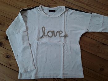 T-shirt long catimini 8 ans