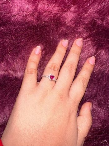 Bague pandora coeur surélevé