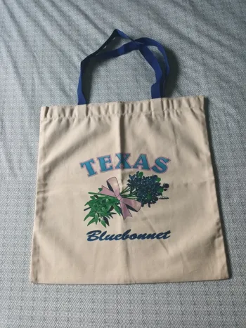 Tote bag Texas Bluebonnet