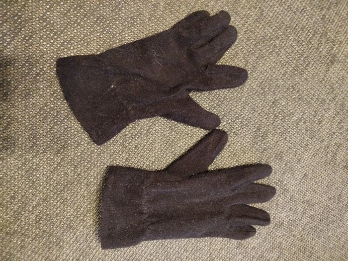 Gant polaire noir 10 ans