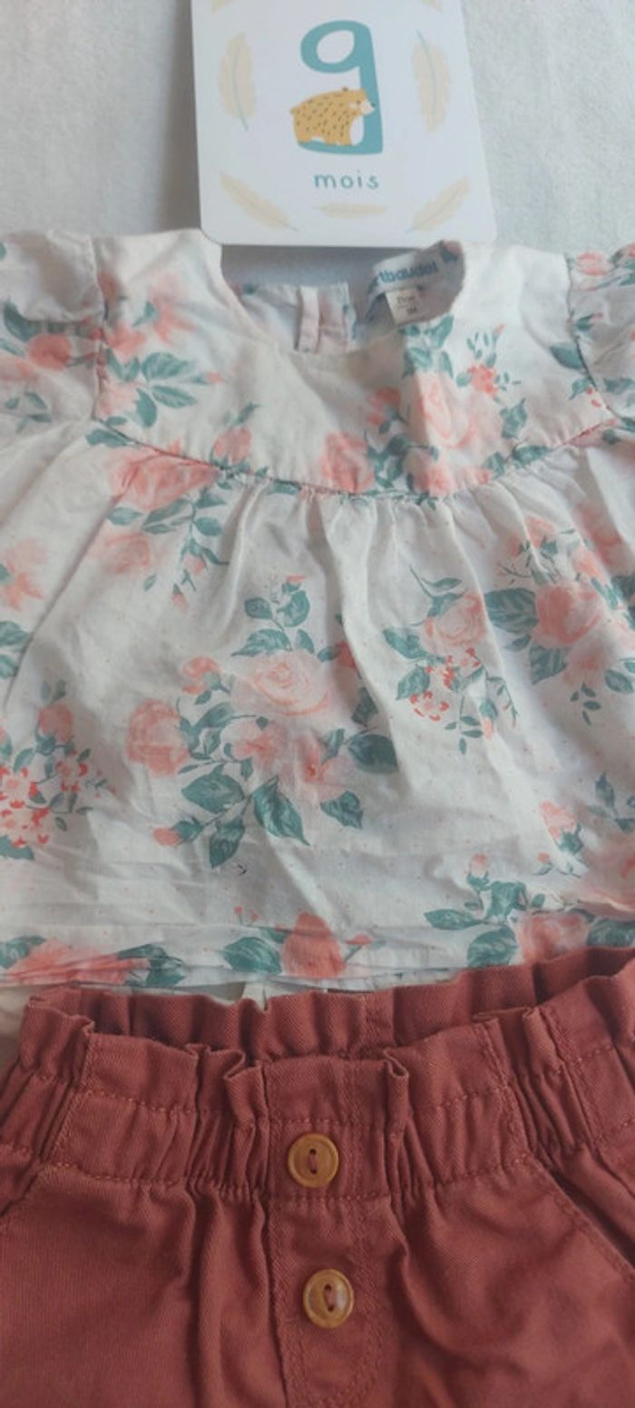 Ensemble bébé fille 9 mois été - photo numéro 3