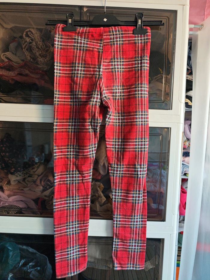 Legging fille à carreaux - photo numéro 2