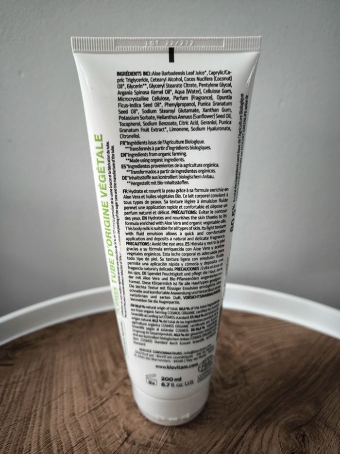 Lait corps hydratant aloe Vera et grenade neuve - photo numéro 2