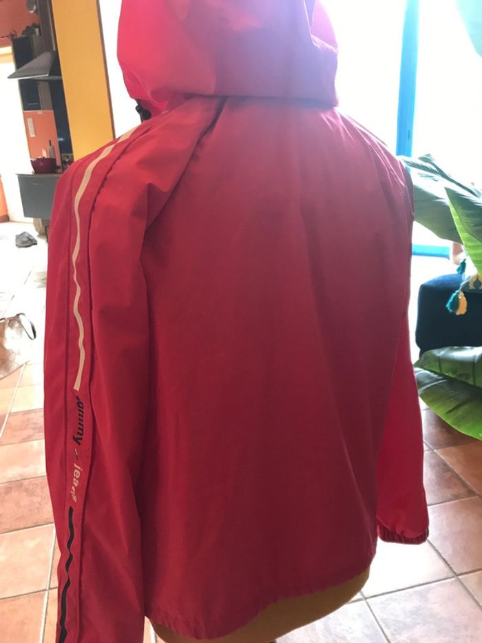 Tommy jeans coupe vent zippé taille xs rose - photo numéro 5