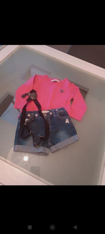 Ensemble bébé fille 18 mois