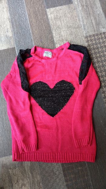 Pull léger rose 4 ans