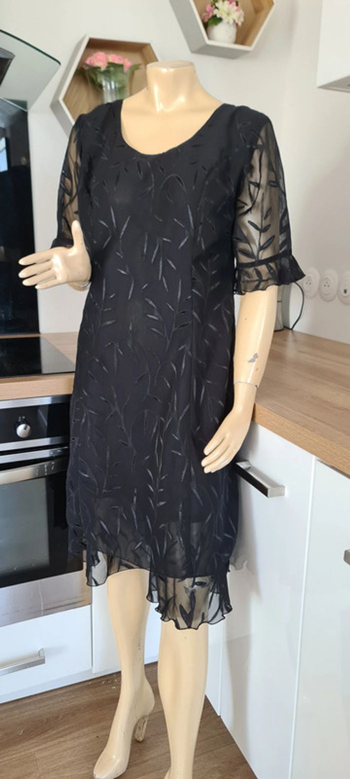 superbe robe longue afibel taille 42 - photo numéro 3