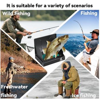 Caméra de Pêche Sous-Marine avec Moniteur 4,3 Inch HD Détecteur de Poisson Infrarouge Vision Nocturn