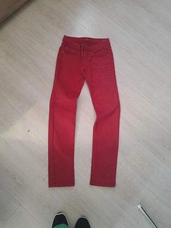 Jean slim coton taille basse lois taille 38