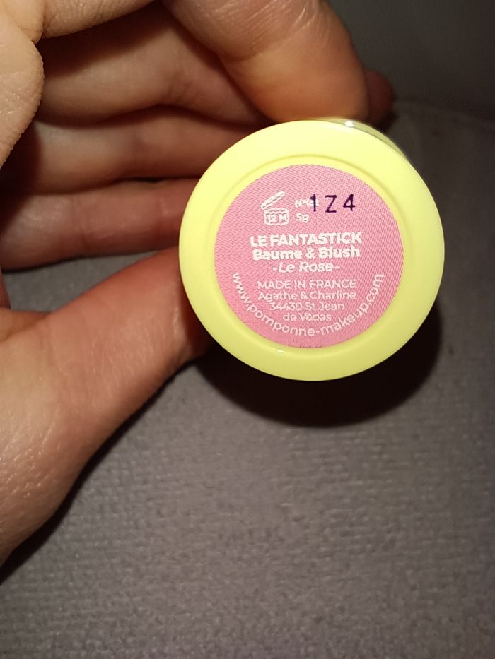 Stick fantastick baume et blush bio vegan Le Rose, Pomponne, NEUF - photo numéro 2