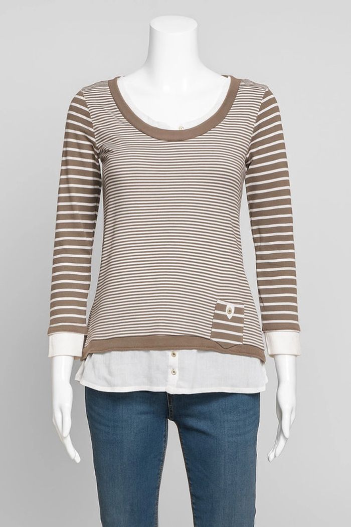 🤎Joli t-shirt EllaModa – Taille 4 équivalent M bon état 🤎