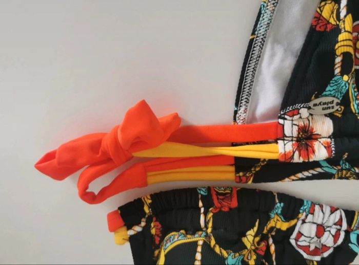 Maillot de bain 2 pièces marque Sun playa taille 3 mis en taille 40 Bonnet D neuf avec étiquette - photo numéro 5