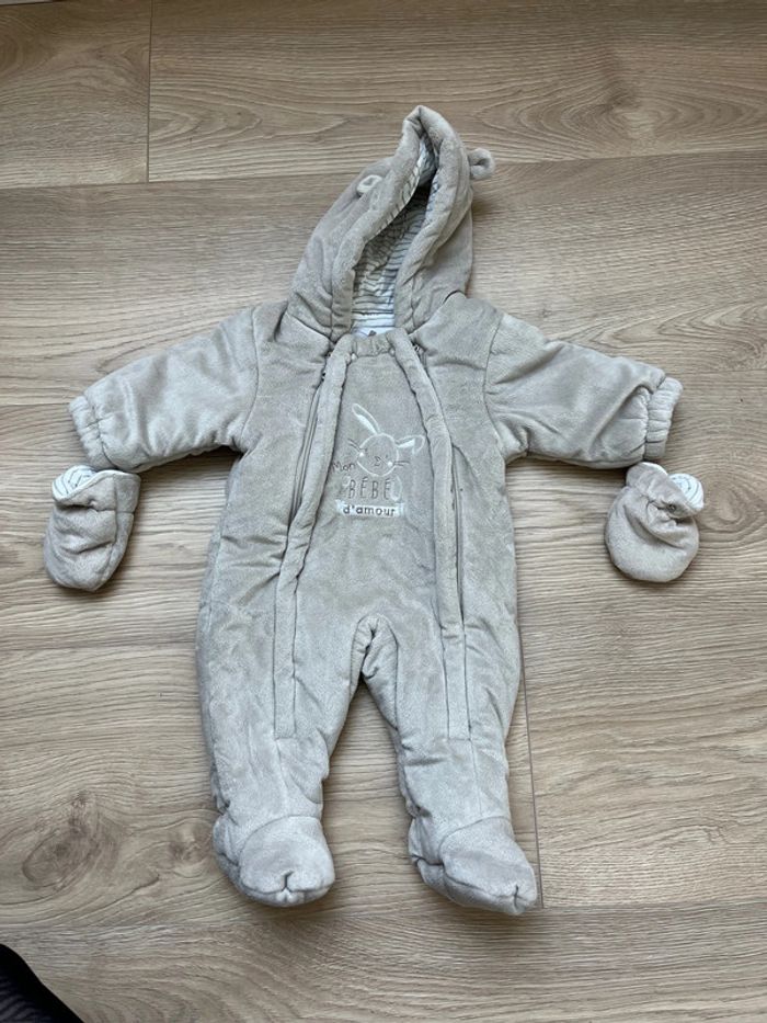 Combi pilote mixte beige 3 mois gemo